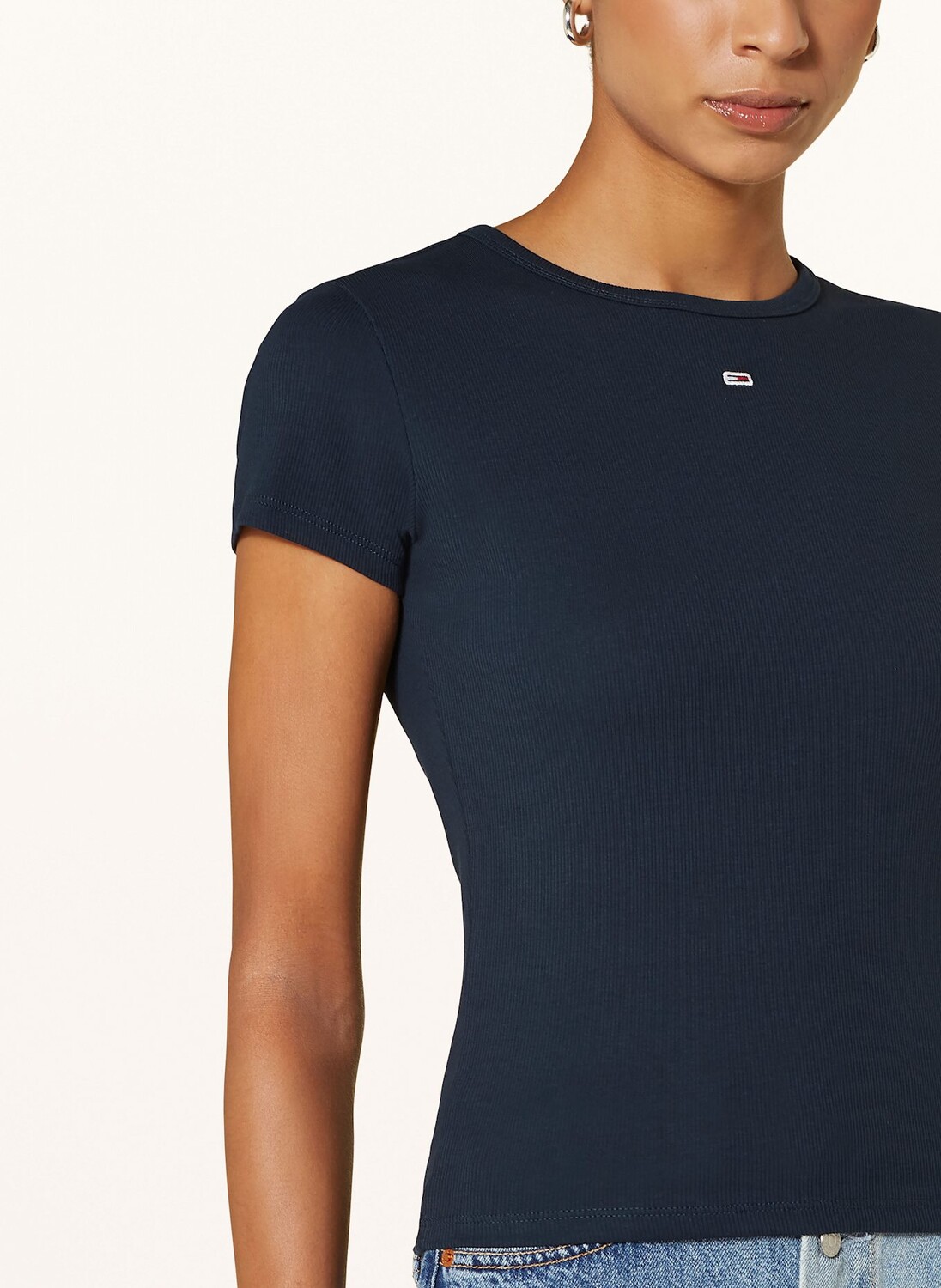 Футболка TOMMY JEANS, темно-синий — фото 4