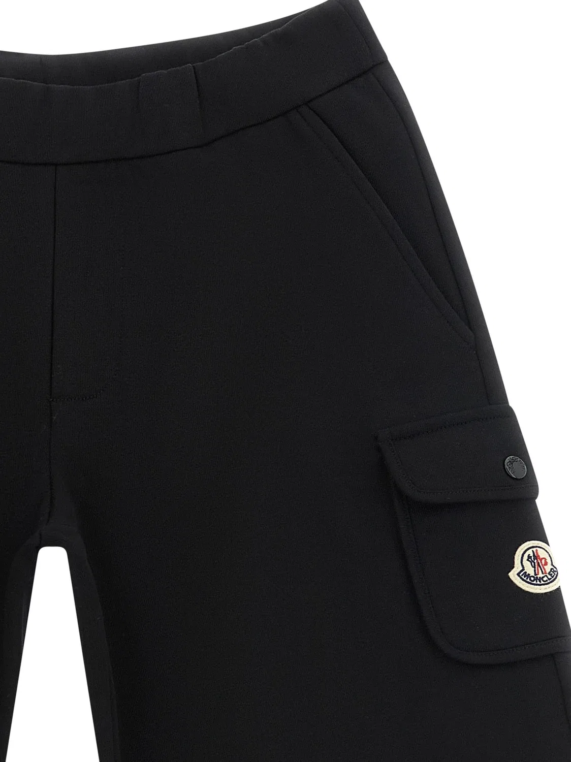 Бермуды-карго Moncler Enfant, черный — фото 3