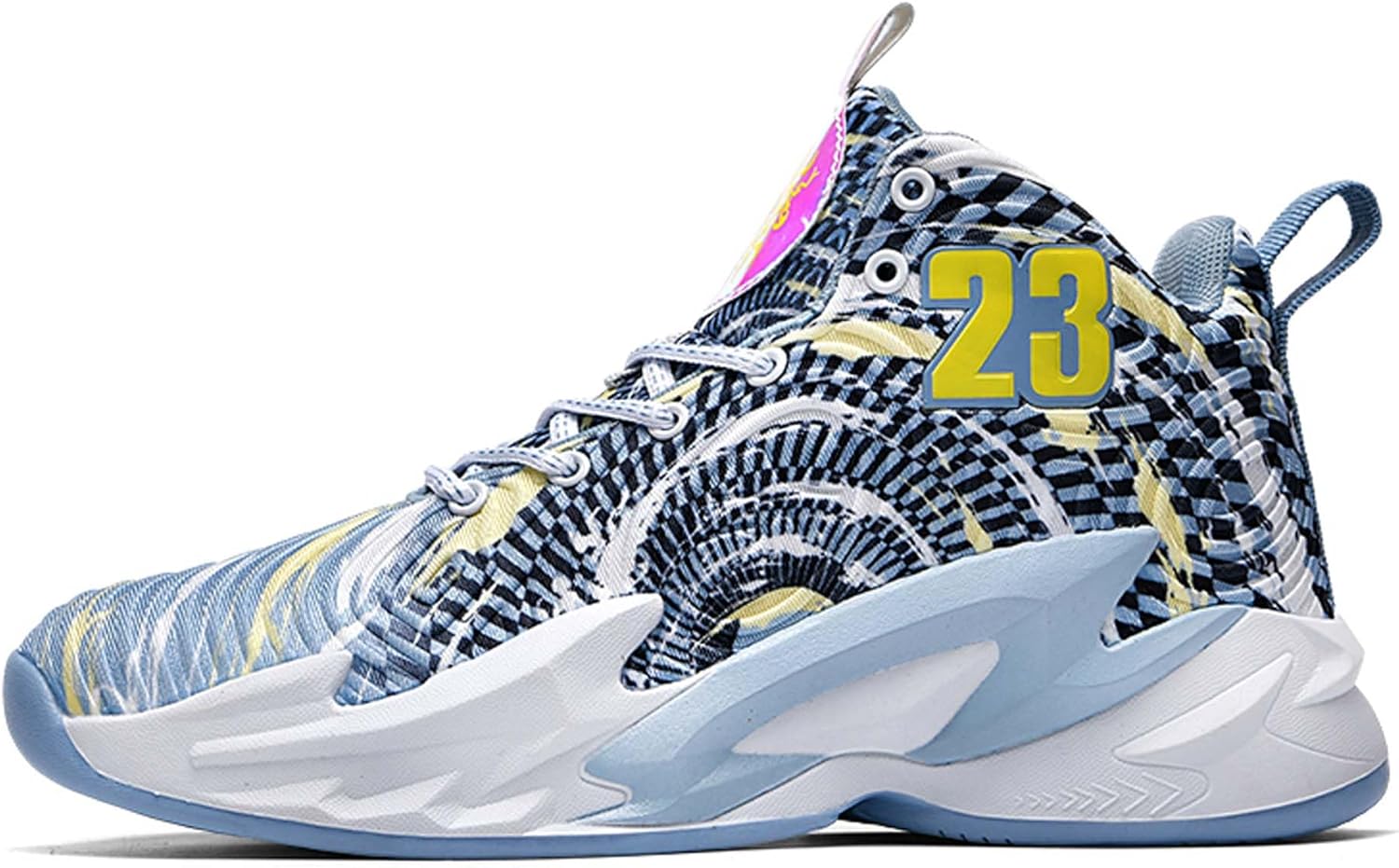 

Кроссовки для баскетбола с застежкой на шнуровку и стильным сочетанием цветов для мужчин и женщин, для путешествий и походов Dzbajrqm, серый