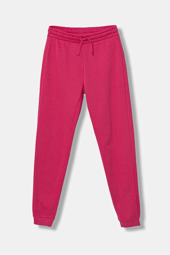 

Детские хлопковые спортивные брюки United Colors Of Benetton, розовый