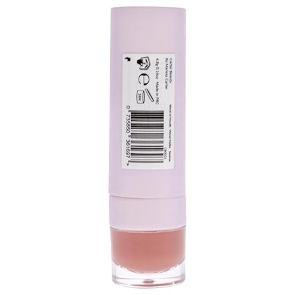 Матовая бархатная помада Word of Mouth Velvet Matte Lipstick - Saoirse от Carter Beauty для женщин - 0,16 унции, прозрачный — фото 2