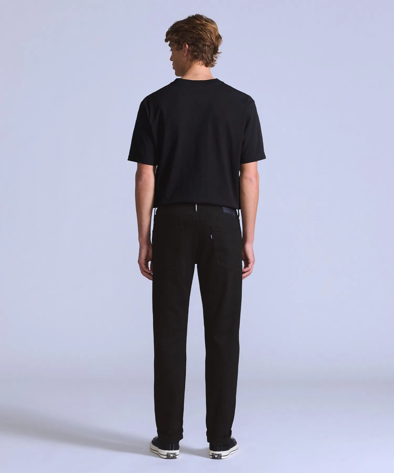 Джинсы Levi's BLUETAB™ 502™ зауженного кроя, черные — фото 4