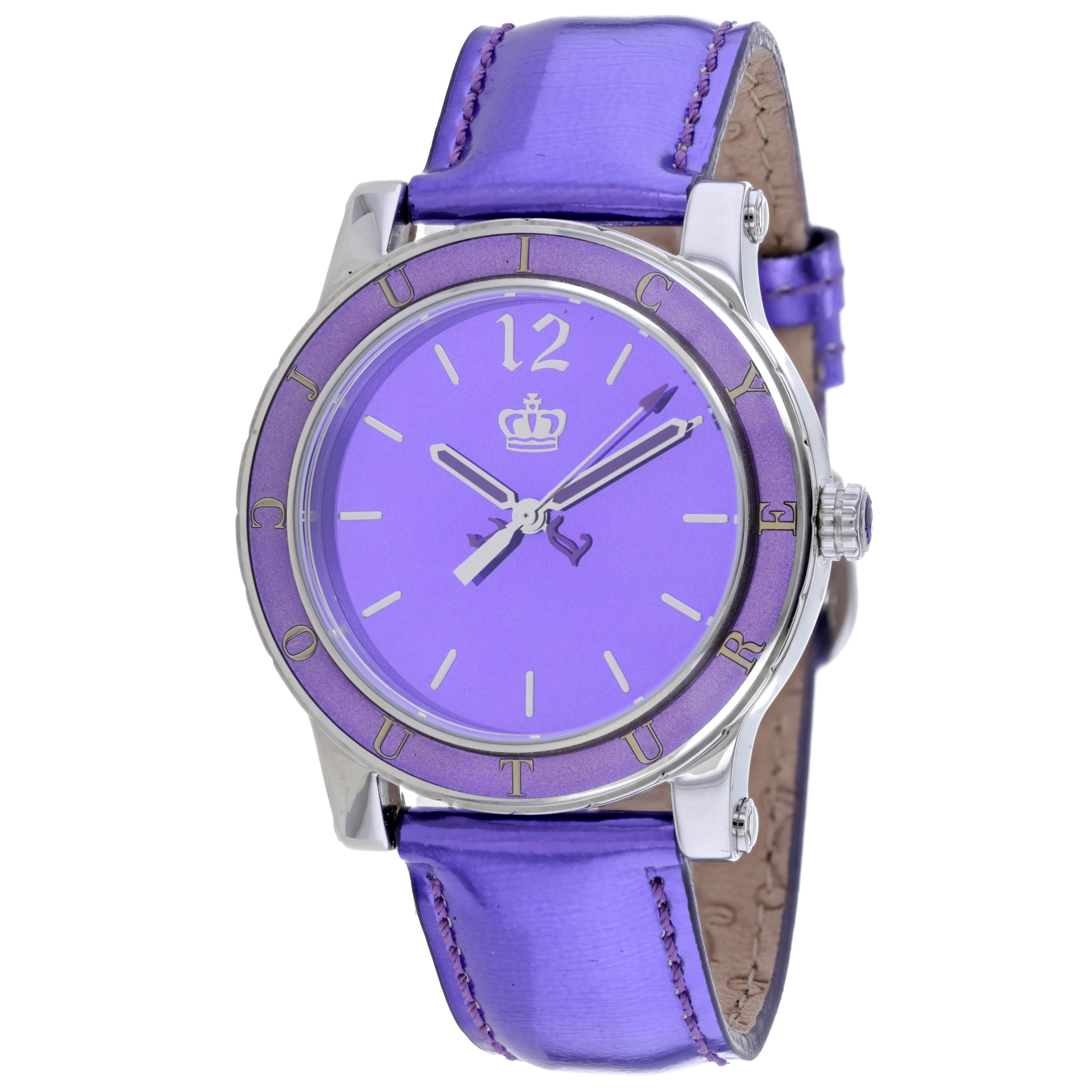 

Женские часы Juicy Couture HRH с фиолетовым циферблатом