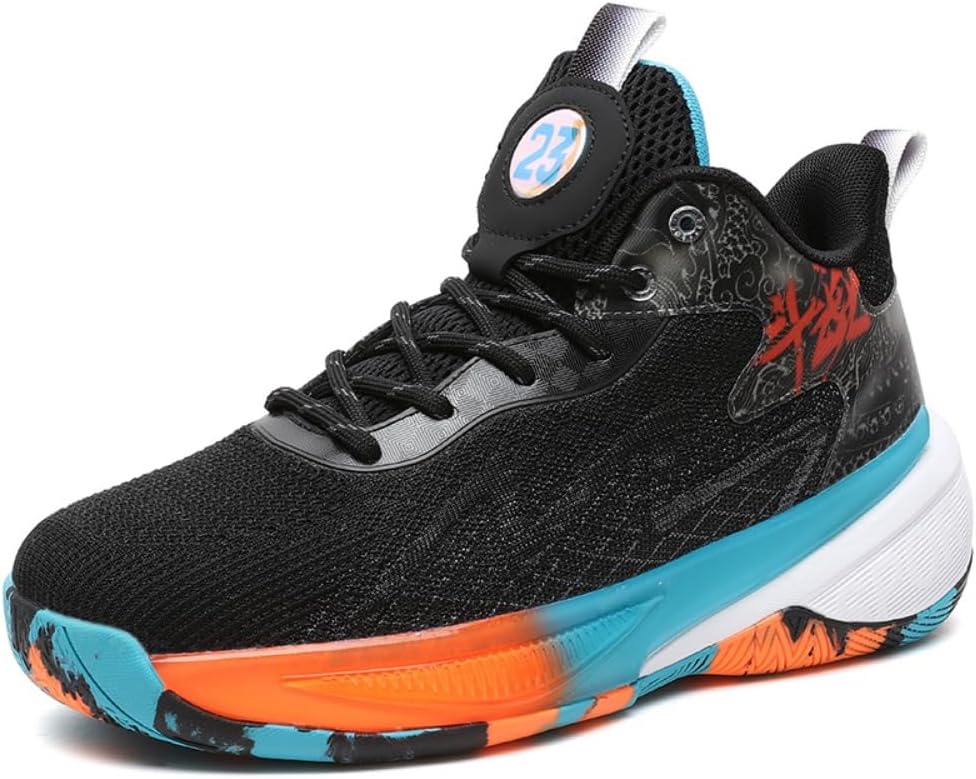 

Мужские кроссовки Беговые кроссовки Спортивная обувь Уличная обувь Баскетбольные кроссовки Кеды Дышащие тренировочные кроссовки Soreci, черный