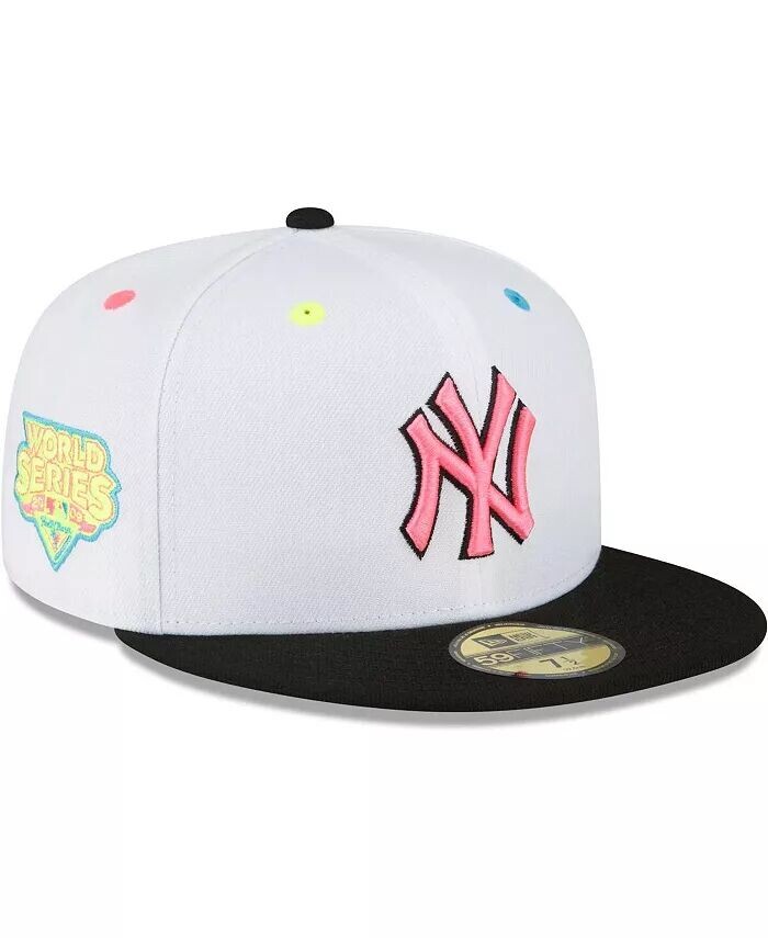 

Мужская белая приталенная шляпа New York Yankees Neon Eye 59FIFTY New Era