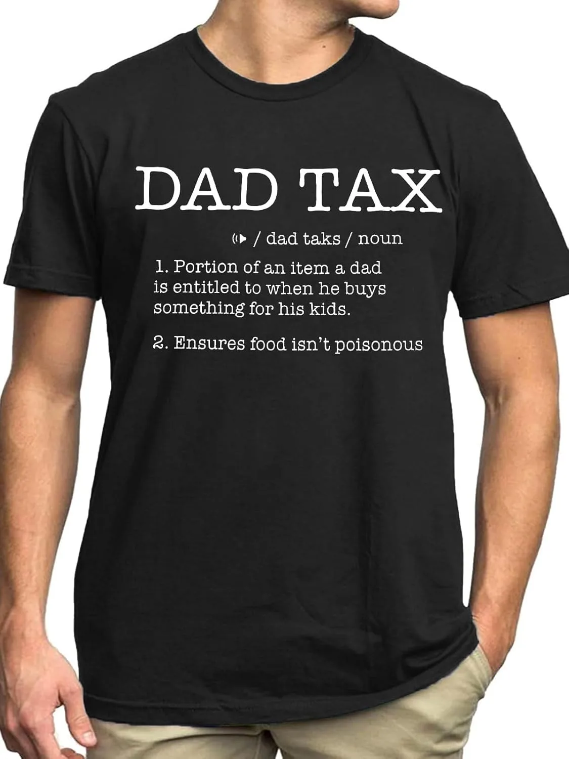 

Футболка Dad Tax с принтом для мужчин MNLYBABY