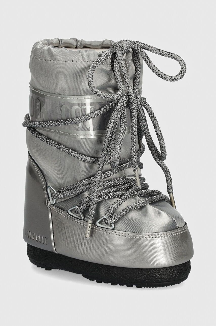 

Детские зимние ботинки Moon Boot ICON GLANCE, серебряный