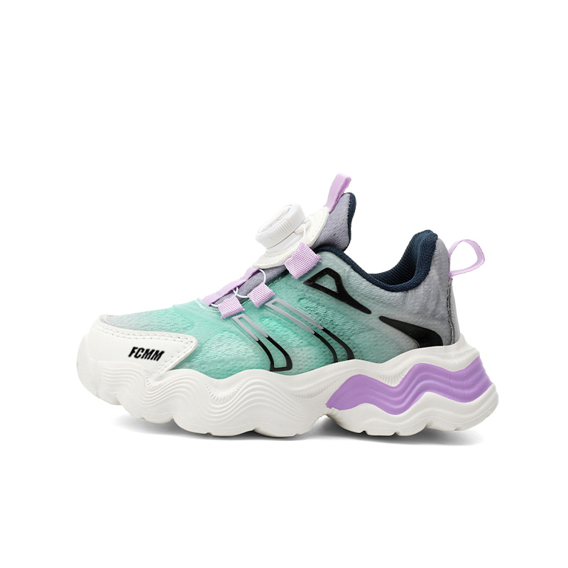 

Противоскользящие износостойкие детские кроссовки среднего размера для активного отдыха FCMM, фиолетовый