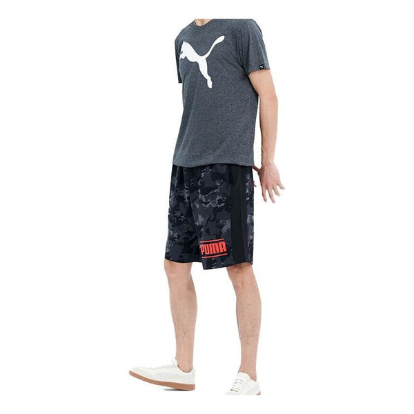 

Футболка logo large printing short sleeve blue Puma, синий