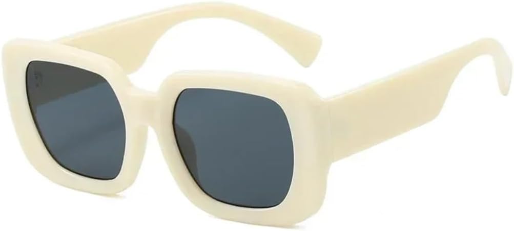 

Солнцезащитные очки с защитой UV400 | Большая оправа, градиентная расцветка | для женщин и мужчин, для занятий спортом на открытом воздухе и вождения DSVIGF, Beige Black