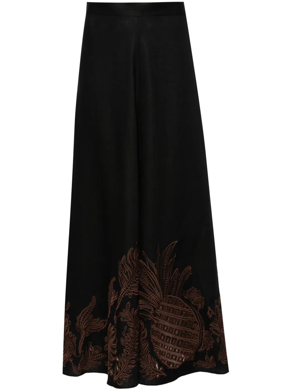 

Льняная юбка Exquisite Luxury Dorothee Schumacher, черный