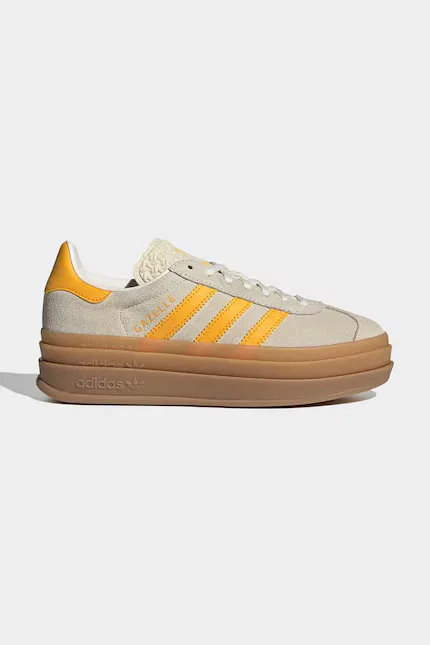 Кроссовки детские Gazelle Bold Adidas Originals, бежевый