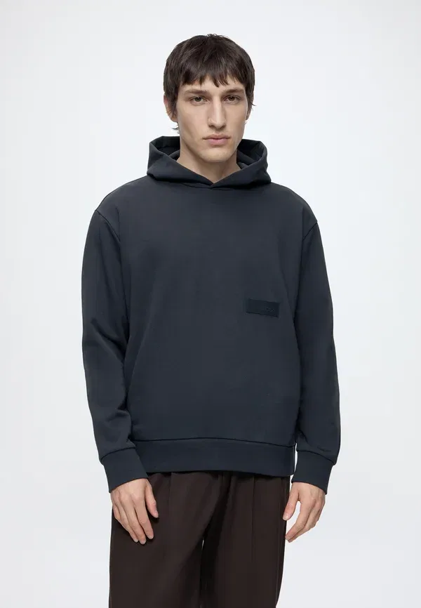 Толстовка Boss hoodie, темно-синий