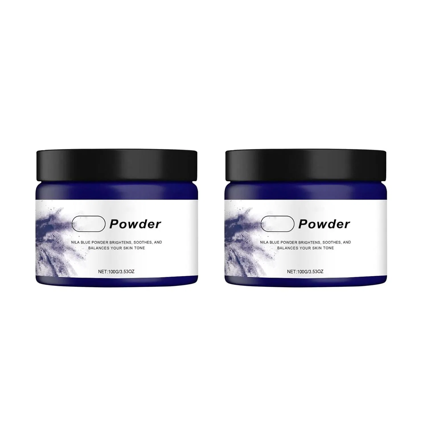 Набор из 2 масок-порошков Moroccan Blue Powder, 100 г Generisch