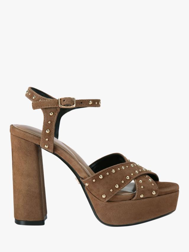 Платформенные замшевые сандалии Cinzia Carvela