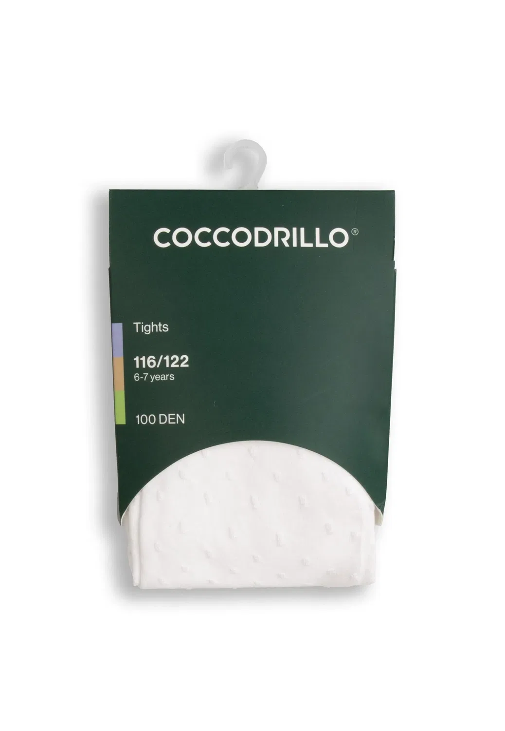 Колготки белые, Coccodrillo, белый