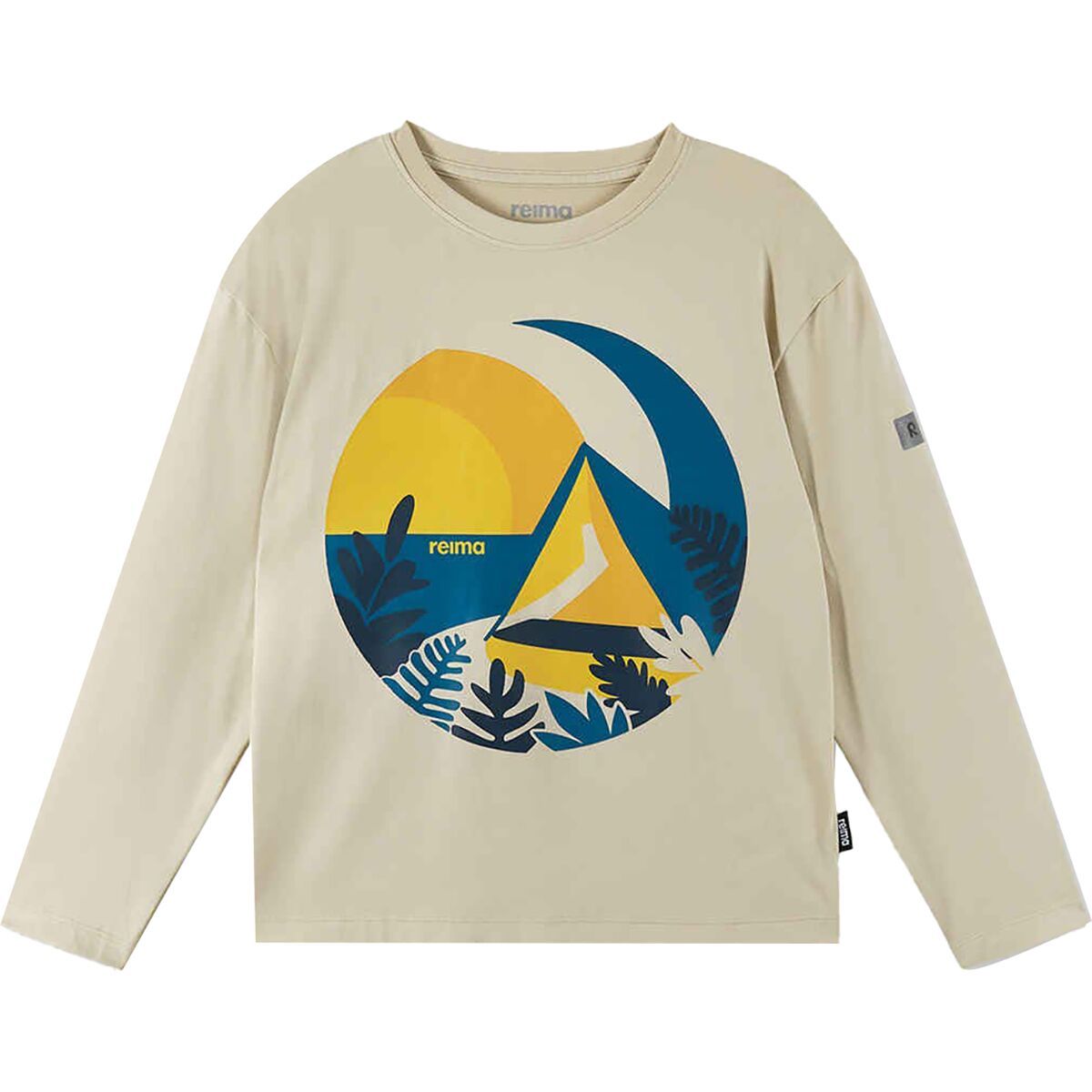

Футболка с длинным рукавом для малышей Viita Reima, цвет sandy beige