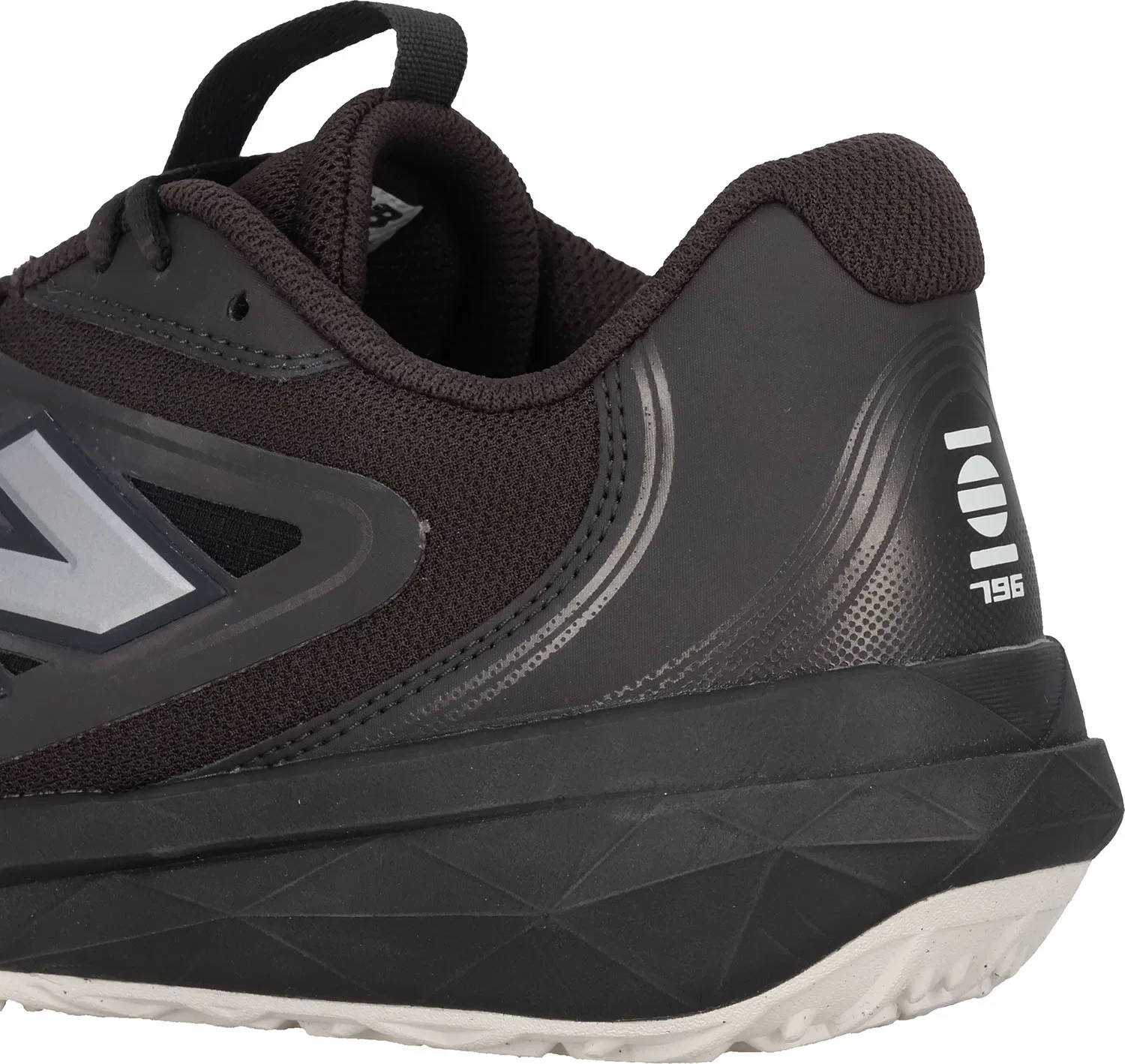 Мужские кроссовки для тенниса «FuelCell 796 v5 O» от New Balance, Black — фото 2