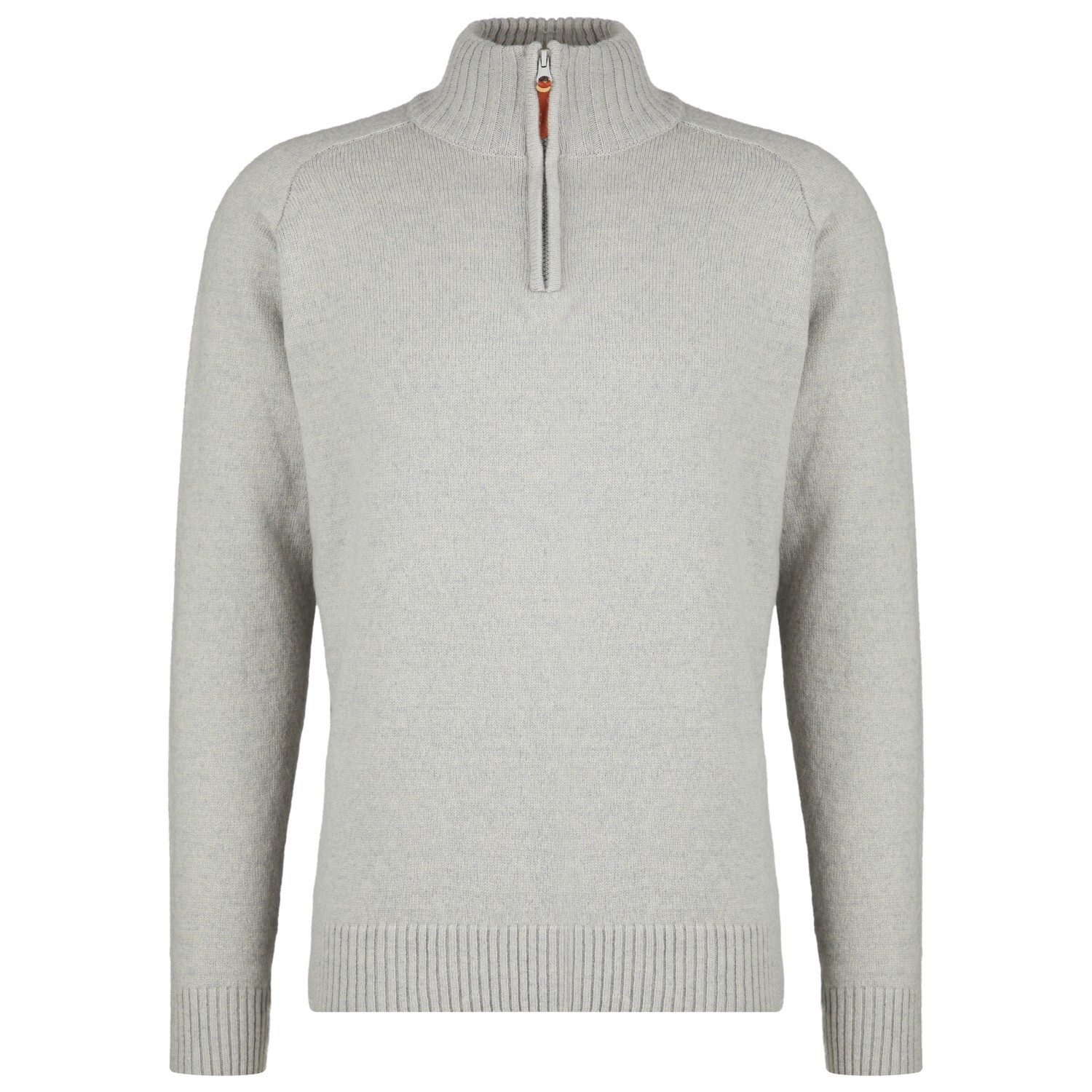 Шерстяной свитер Stoic MMXX Nauta Wool Quarter Zip, цвет Light Grey Melange
