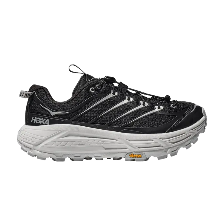 

Кроссовки HOKA Mafate Three2 Black Cosmic Grey, черный