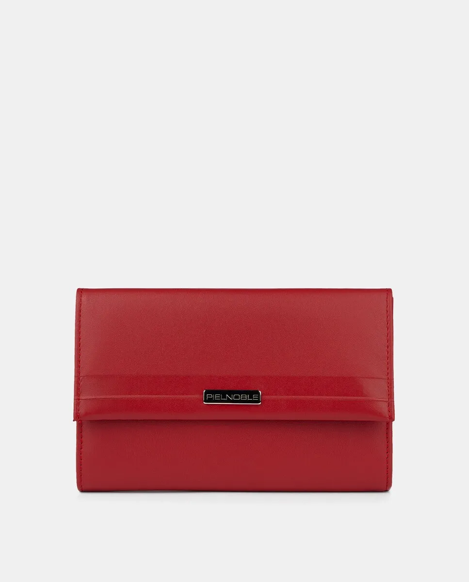 

Большой кошелек Pielnoble, цвет Rojo