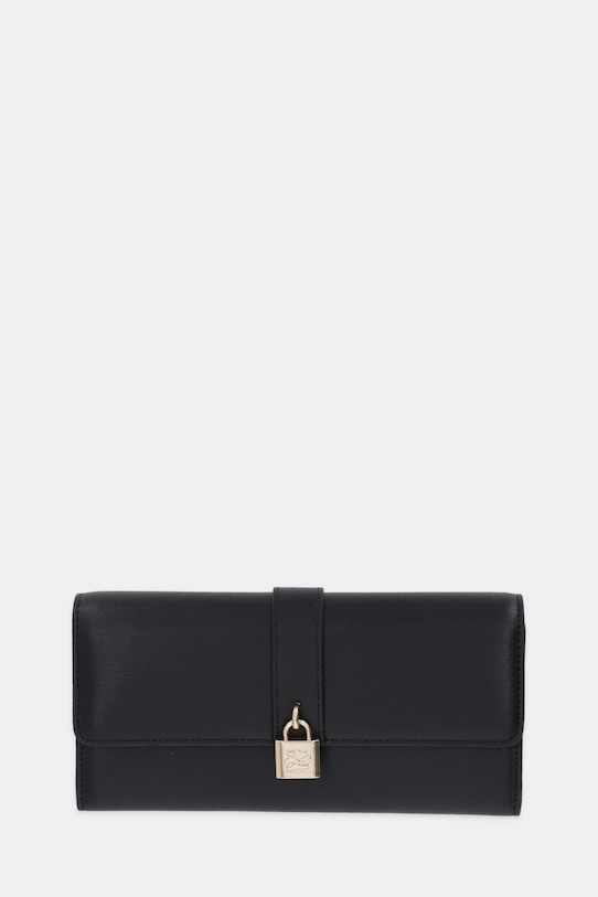 

Кожаный кошелек K/AUTOGRAPH Karl Lagerfeld, черный