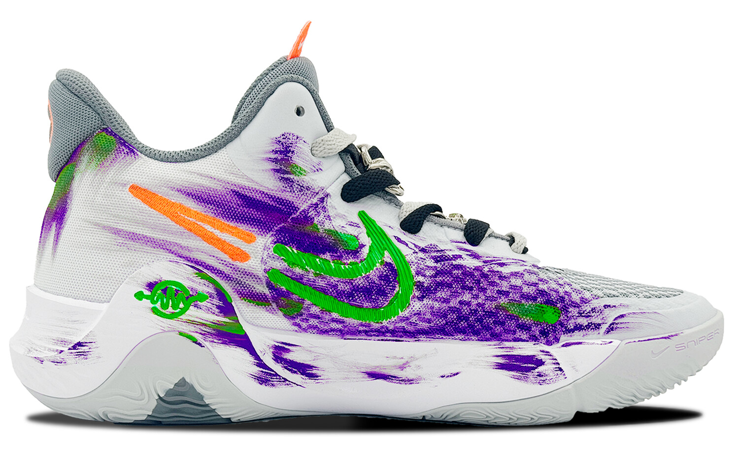 

Баскетбольные кроссовки KD Trey 5 унисекс с низким верхом фиолетовые Nike
