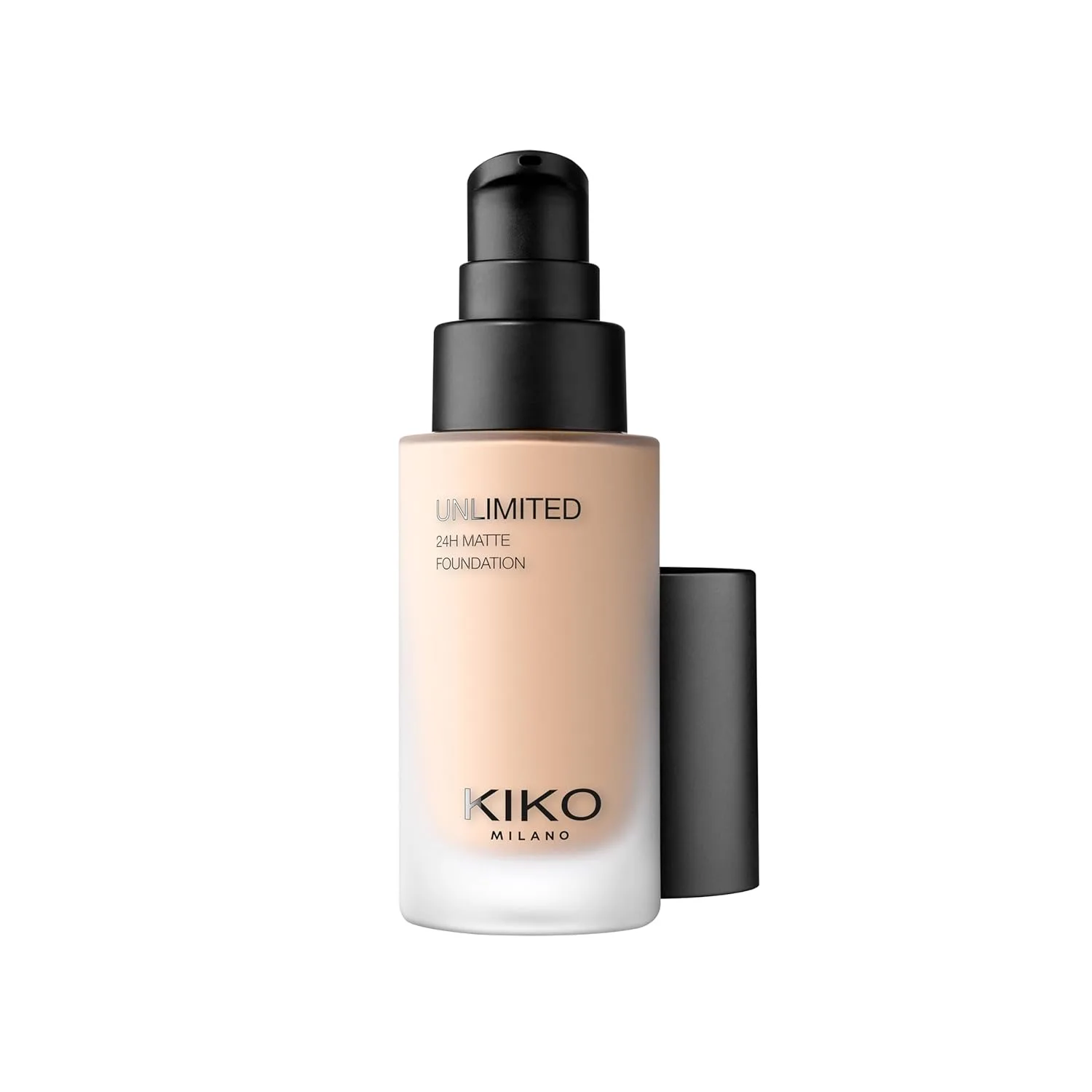 KIKO Milano Unlimited 24H Matte Foundation 2.5 WG, стойкая жидкая матирующая тональная основа, обеспечивающая стойкость до 24 часов., 2.5 Warm Gold