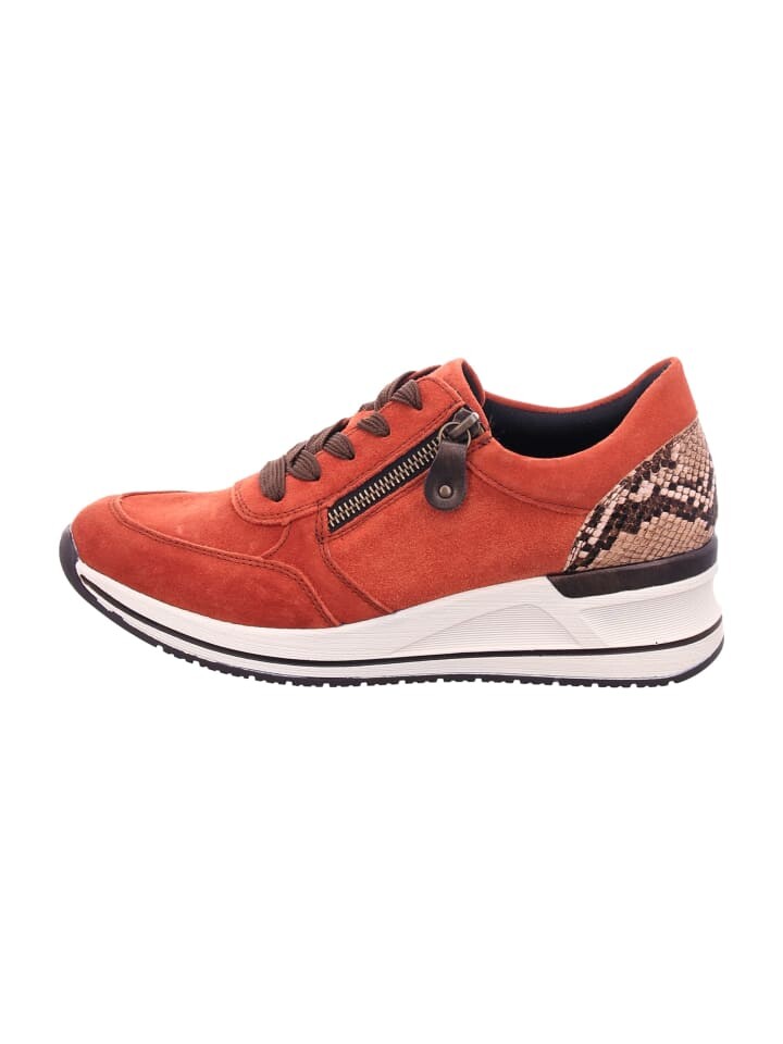 Низкие кроссовки remonte Wedges, красный