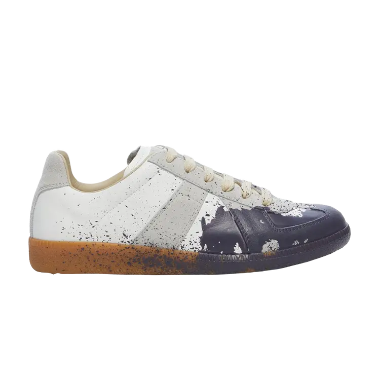 

Кроссовки Maison Margiela Wmns Replica Low, цвет Paint Splatter - White Pewter