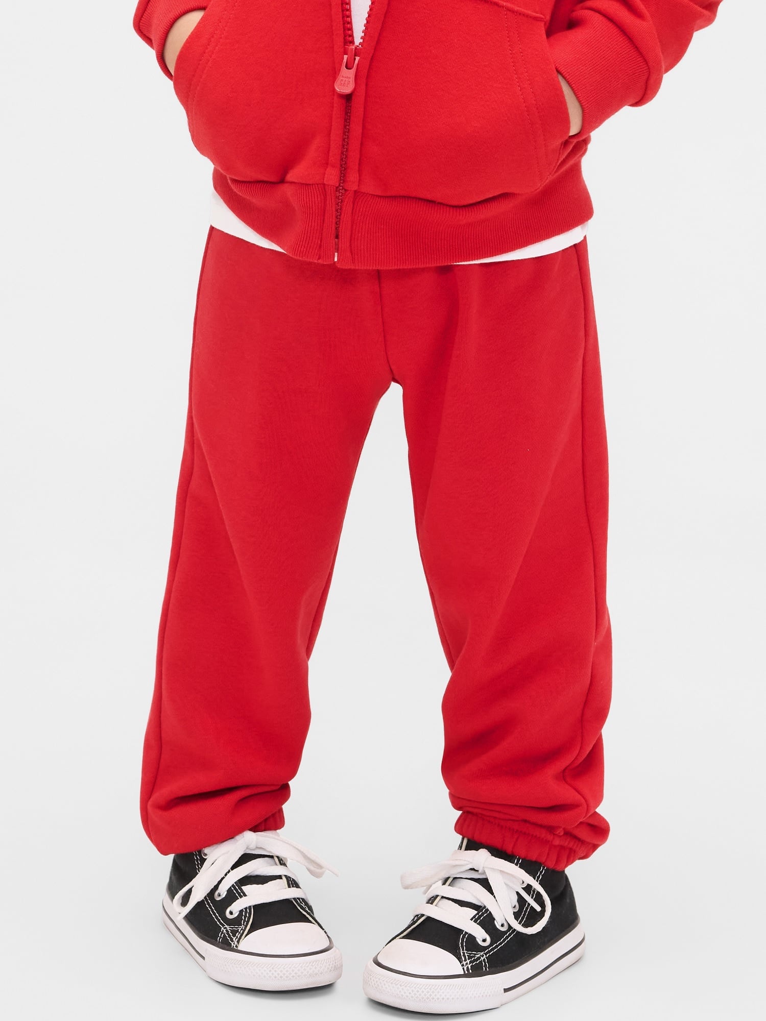 (K)babyGap Свободные спортивные брюки с логотипом GAP, MODERN_RED