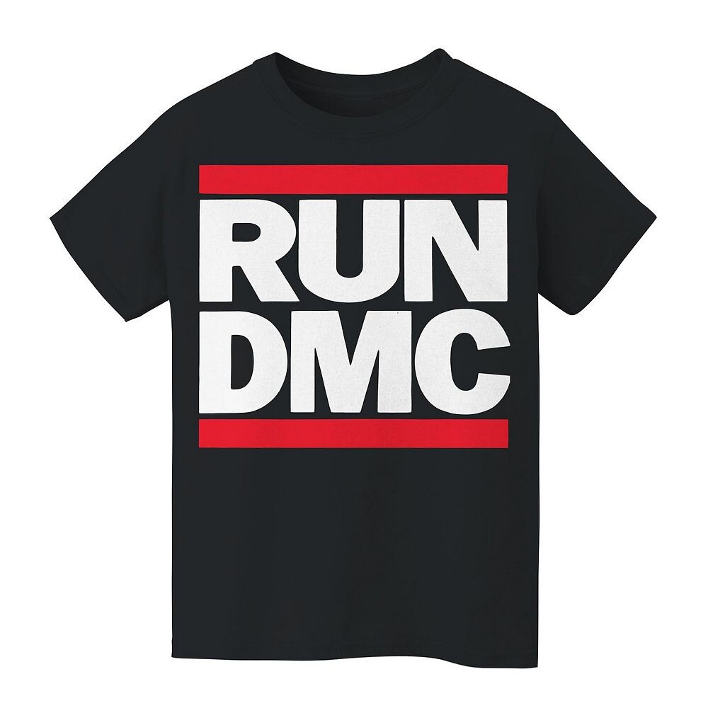 

Детская футболка с логотипом RUN DMC 8–20 лет Licensed Character, черный