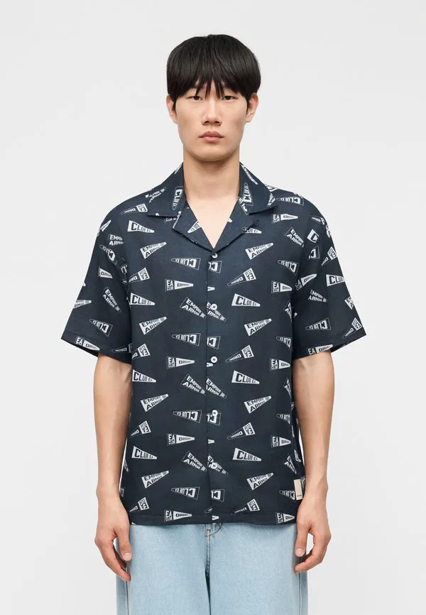 Рубашка рубашка Emporio Armani, Club Ea Blue/White