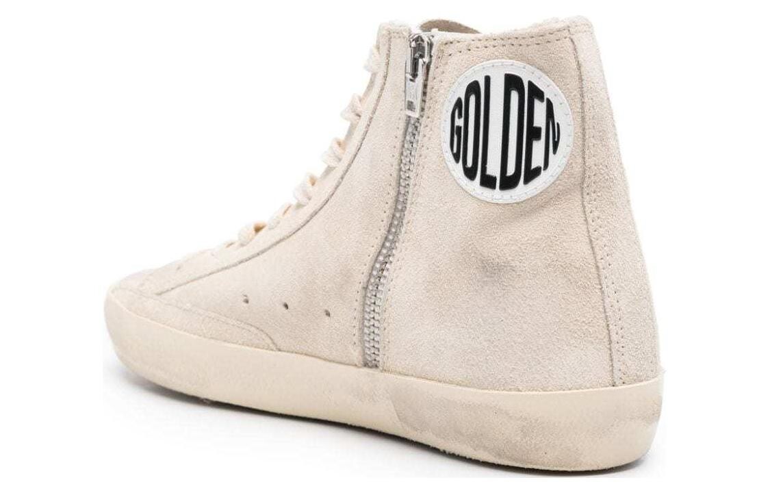 Кроссовки Golden Goose Francy Suede Sneakers, бежевый — фото 4