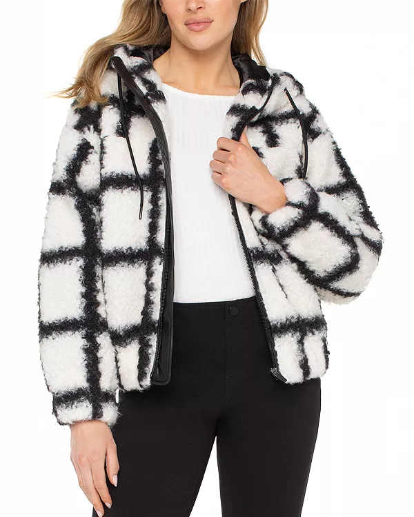 

Толстовка с капюшоном из флиса на молнии Liverpool Los Angeles, белый