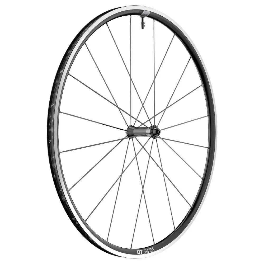 

Переднее колесо DT Swiss P1800 Spline QR road, серебряный