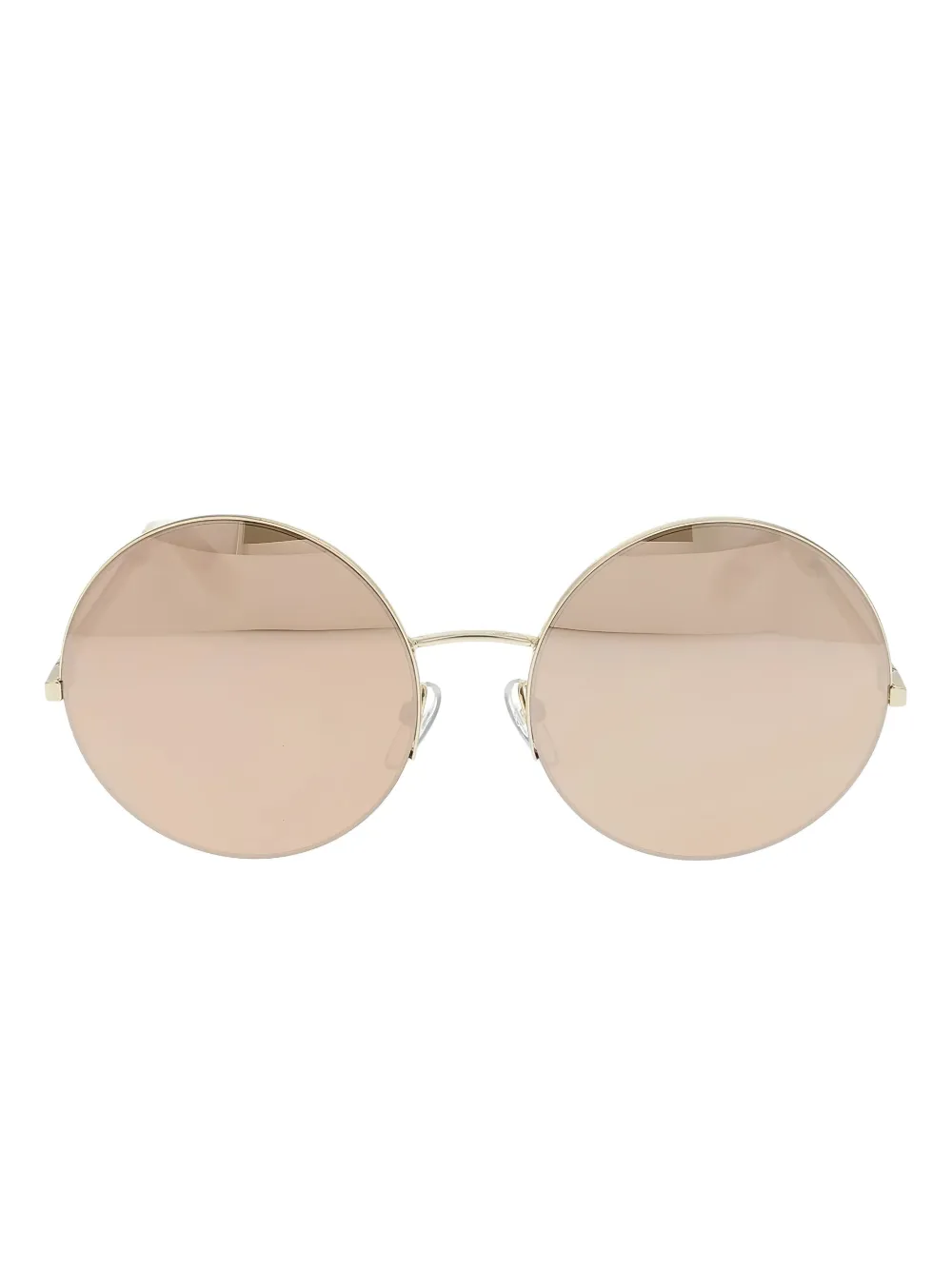 

Солнцезащитные очки круглой формы Victoria Beckham Eyewear, золотой