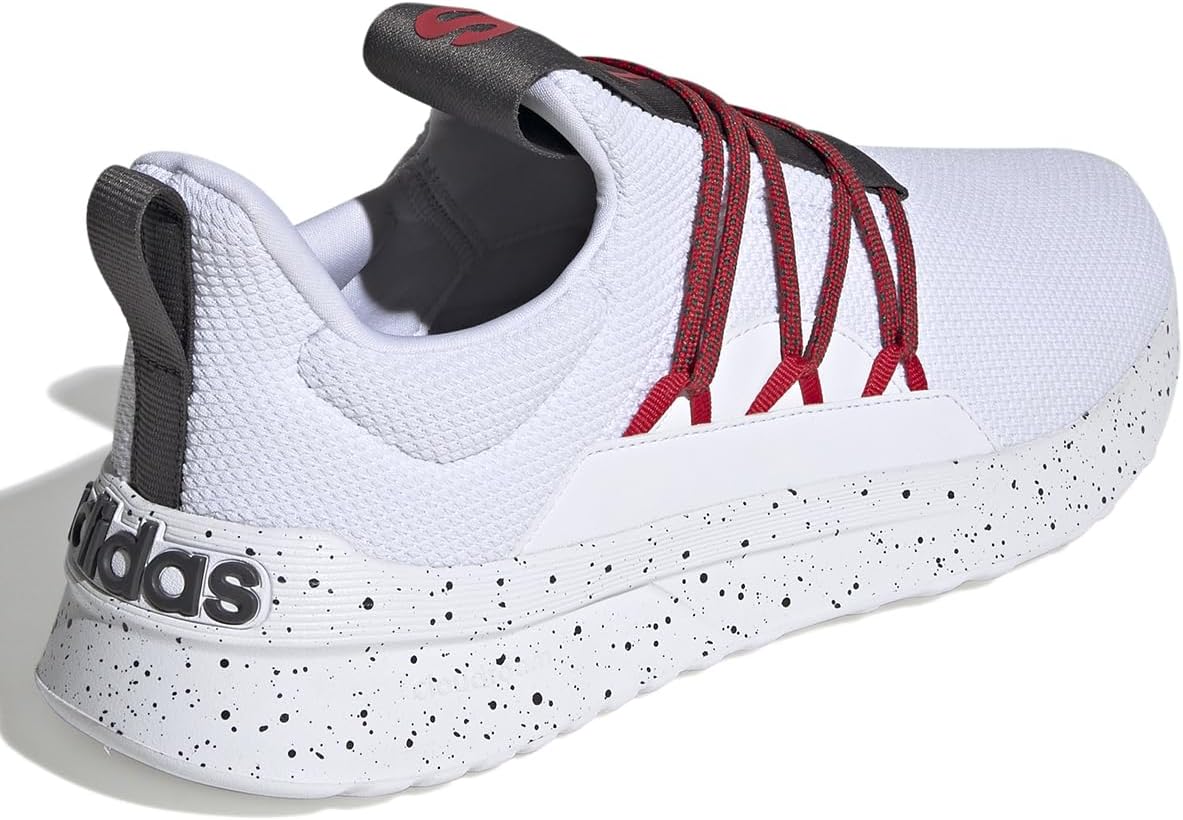 Мужские кроссовки Adidas Lite Racer Adapt 5.0, белый/серый/алый — фото 4