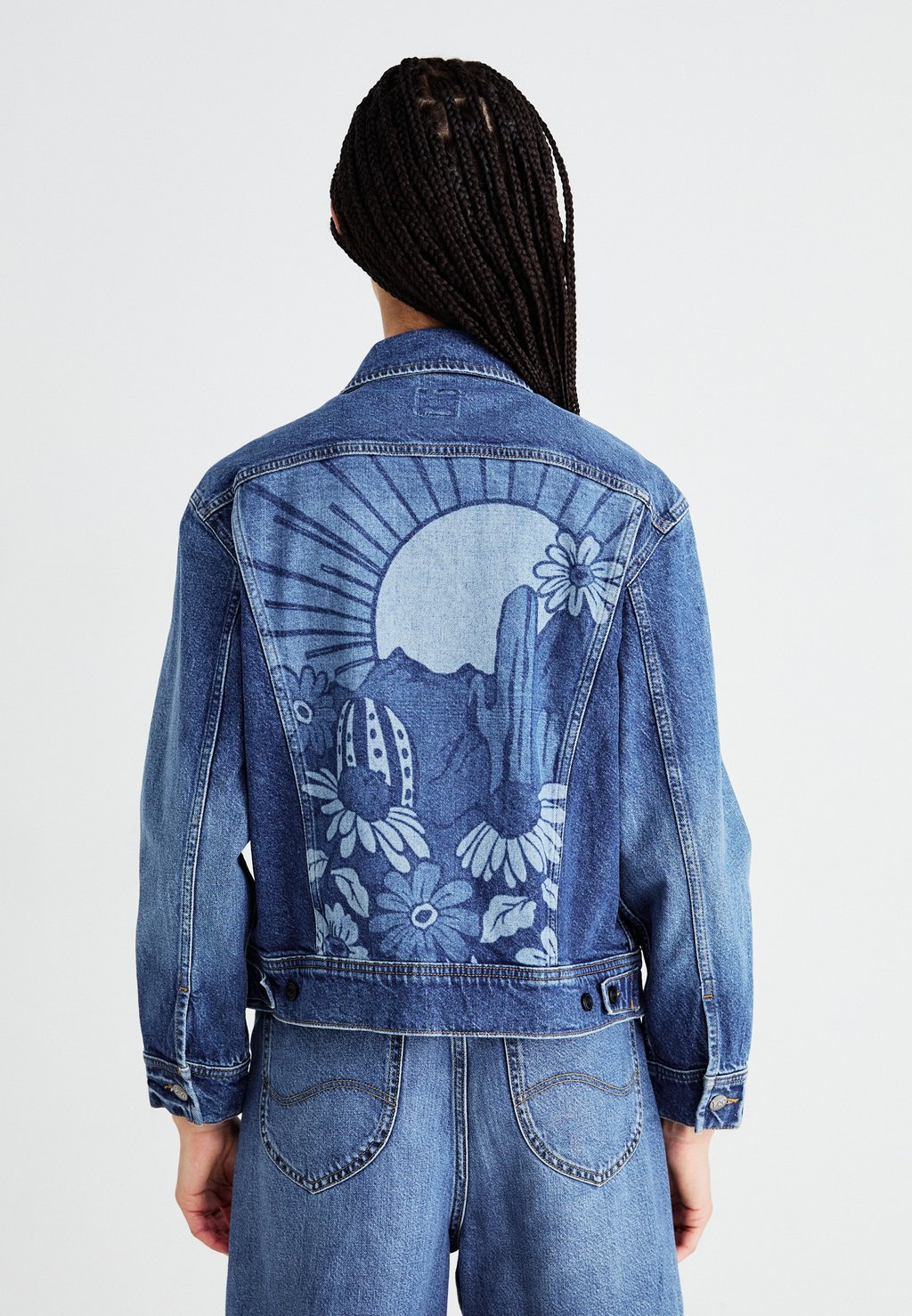 

Джинсовая куртка LOOSE RIDER JACKET Lee, деним