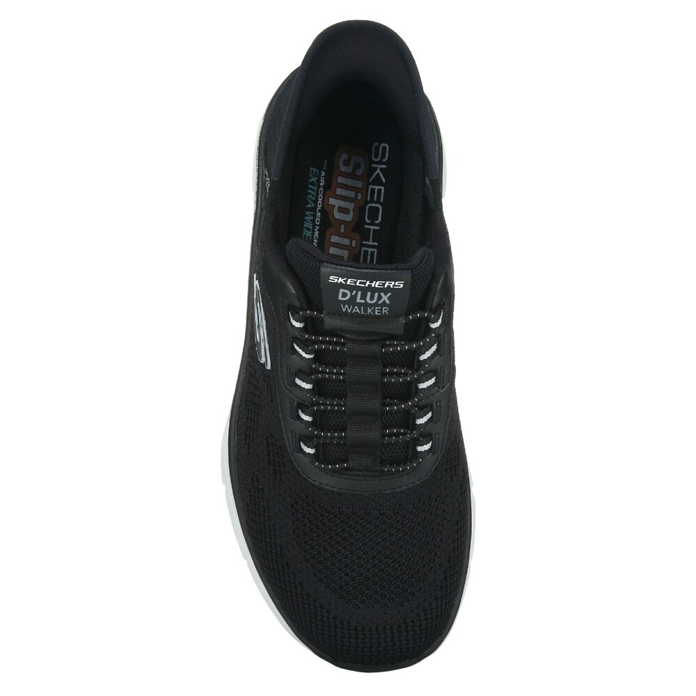 Мужские слипоны D'Lux Walker 2.0 Wide Sneaker Skechers, черный — фото 4