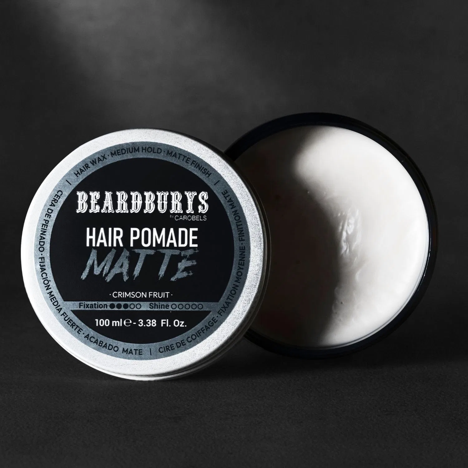 Воск для укладки волос Beardburys, матовый, средней фиксации, 100 мл By Carobels Beardburys — фото 4