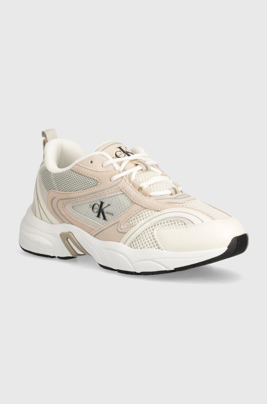 

Кроссовки Calvin Klein Jeans YW0YW00891 RETRO TENNIS SU-MESH W, бежевый