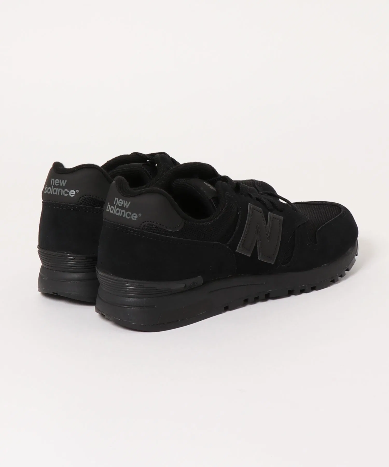 Мужские и женские кроссовки New Balance ML565 чёрные — фото 3