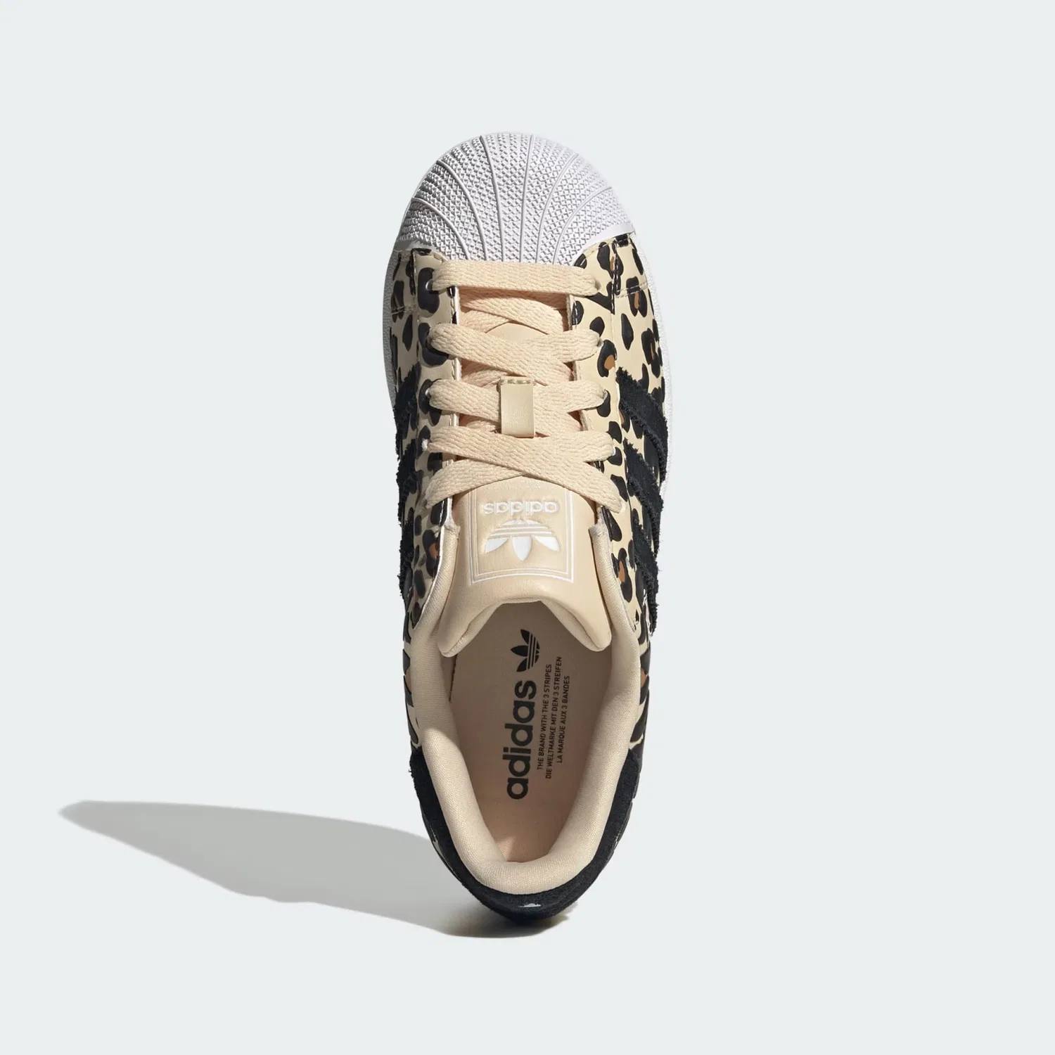 Кроссовки Adidas Originals Superstar II коричневого цвета — фото 3
