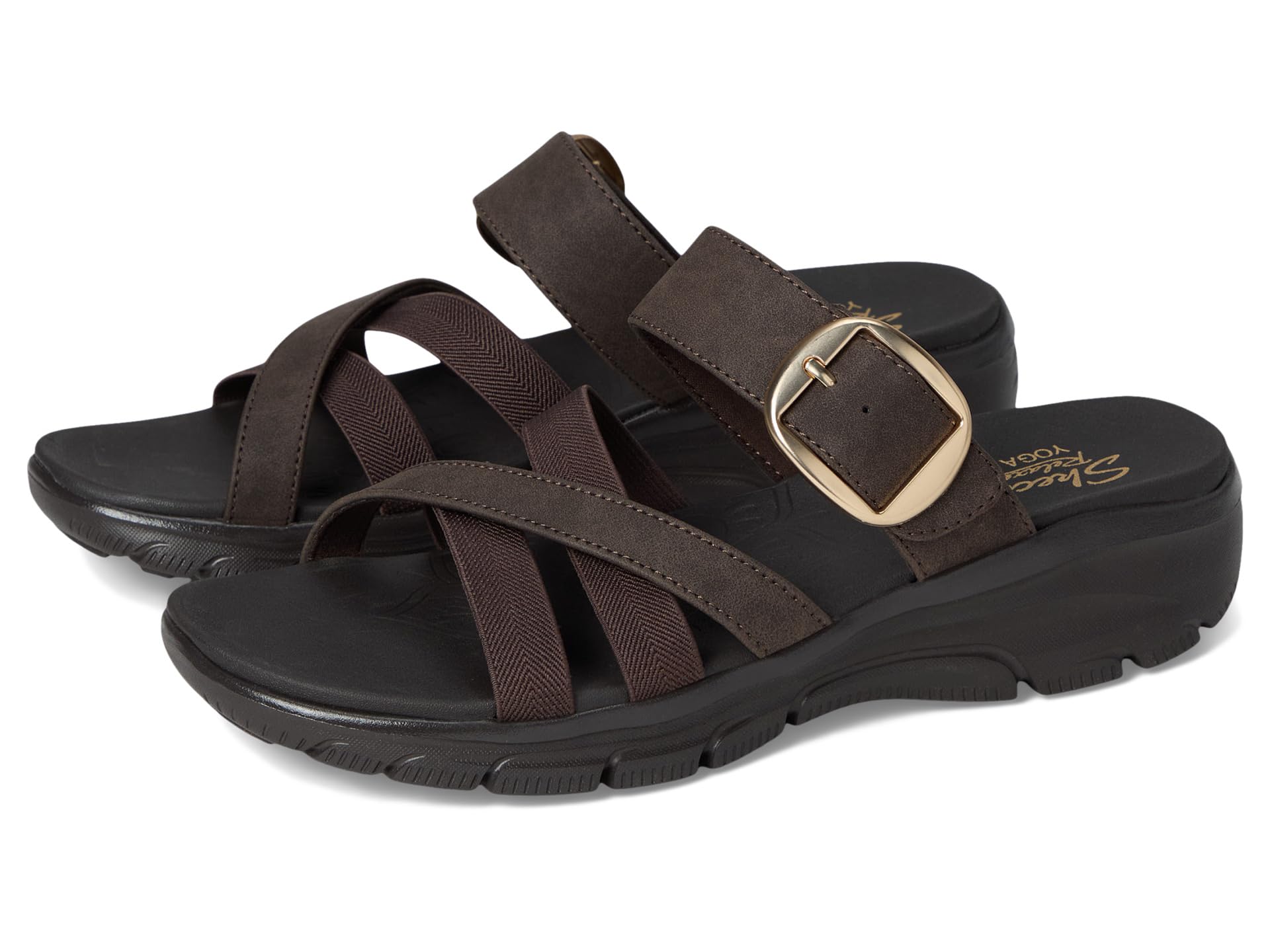 Сандалии SKECHERS Easy Going - Perfect Company, цвет Chocolate
