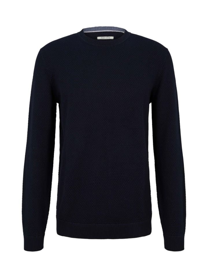 

Tom Tailor Женский вязаный свитер темно-синего цвета