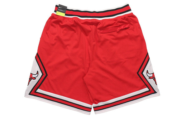 Шорты корт сторона nba chicago bulls fan edition баскетбольные шорты красные Nike, красный — фото 2