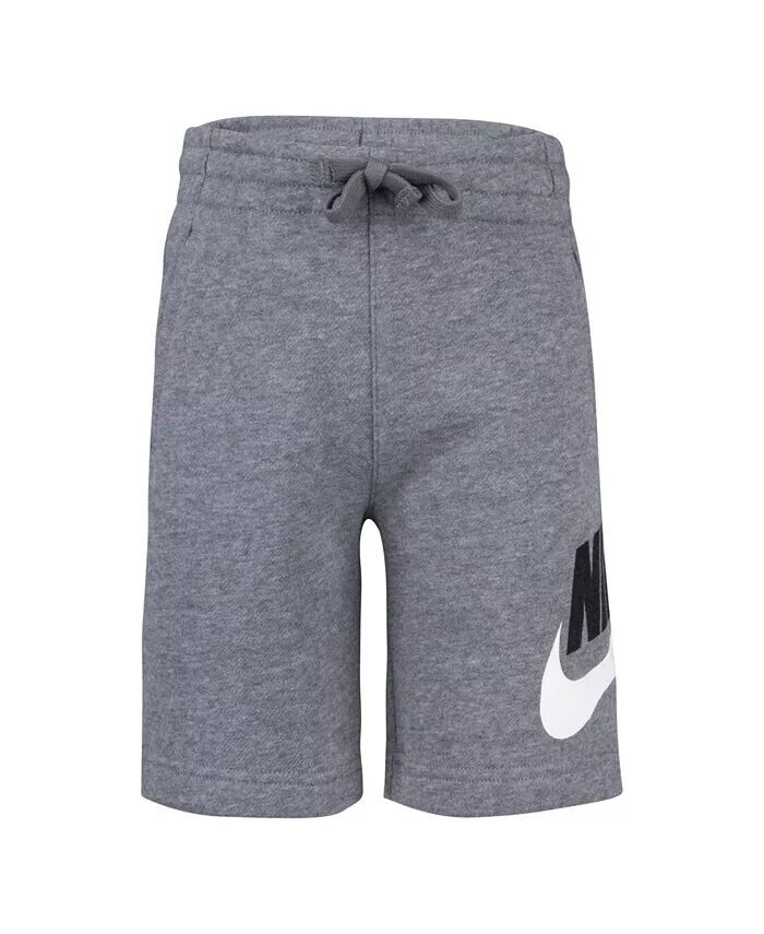 

Спортивная одежда на шнурке для маленьких мальчиков Шорты Club Futura Nike, серый