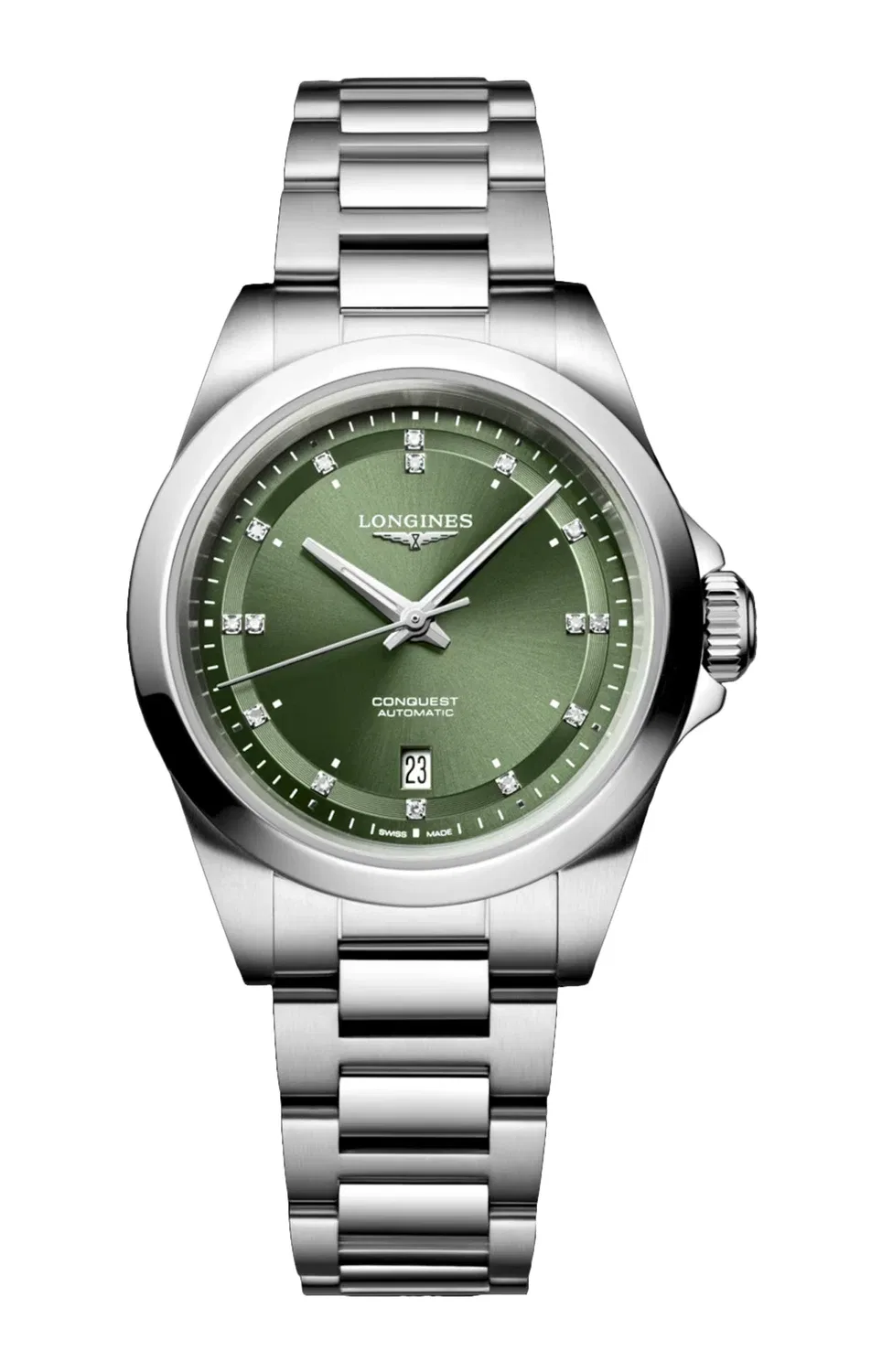 CONQUEST 30 ММ - L3.320.4.07.6 LONGINES, серебряный