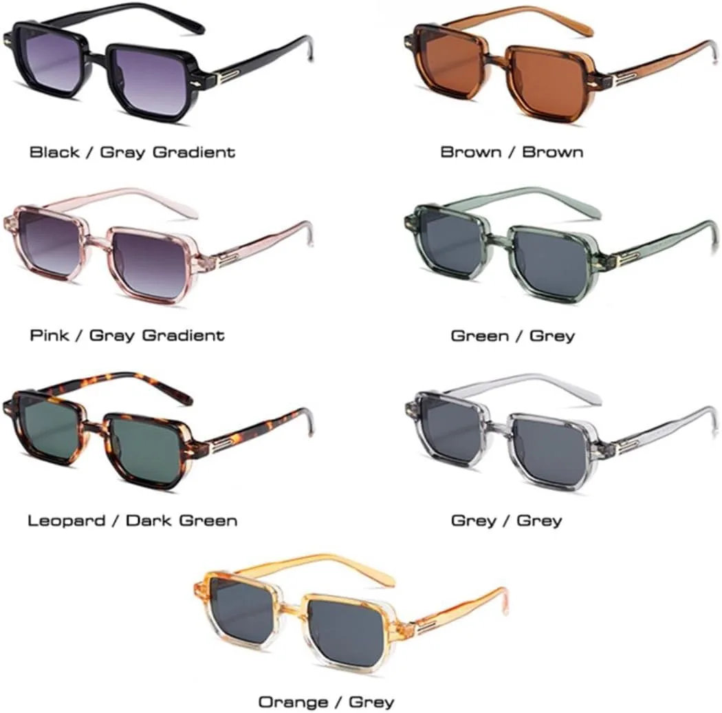 

Солнцезащитные очки с защитой UV400 | Линзы Rivets Punk с градиентом | Для женщин и мужчин | Для занятий спортом на открытом воздухе и вождения LXLHWN, Grey Grey